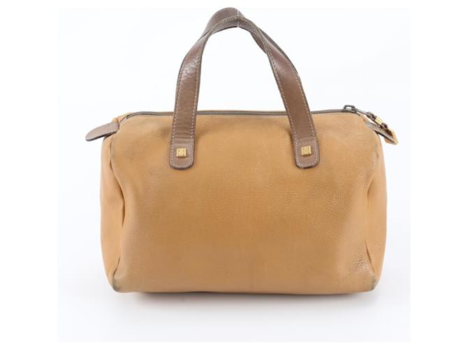 Loewe Anagram Mini Boston Bag Hellbraun - Ansicht 3