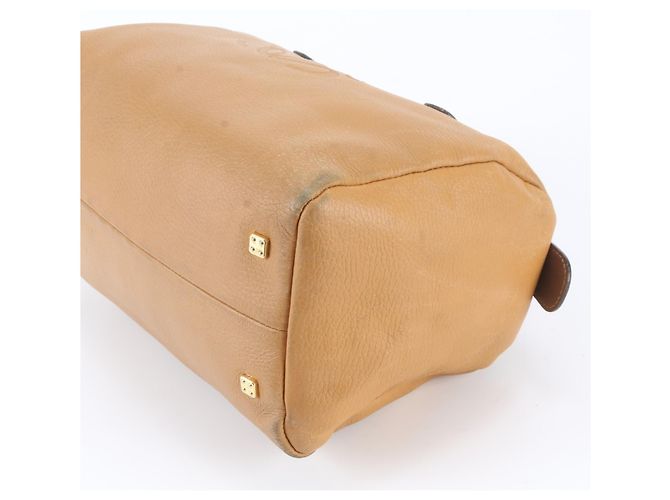 Loewe Anagram Mini Boston Bag Hellbraun - Ansicht 4