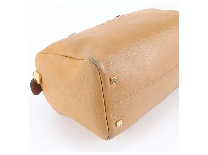 Loewe Anagram Mini Boston Bag Hellbraun - Ansicht 5