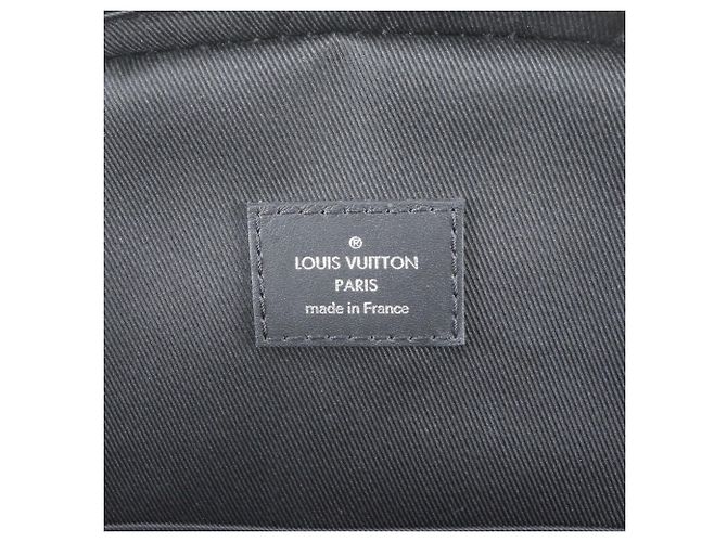 Borsa a tracolla Louis Vuitton Damier Infini Avenue Nero - vista 8
