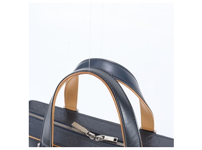 Borsa Tote Louis Vuitton Monogram Matte Malden Blu - vista 2