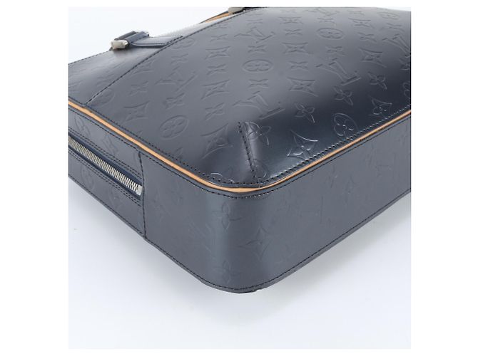 Borsa Tote Louis Vuitton Monogram Matte Malden Blu - vista 4