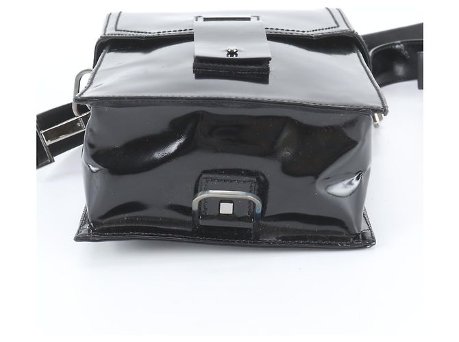 Borsa a tracolla in pelle nera Gucci Nero - vista 6