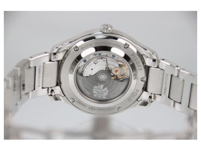 Piaget Polo Automatic 36mm Blue Dial Steel G0A46018 Argento - vista 10
