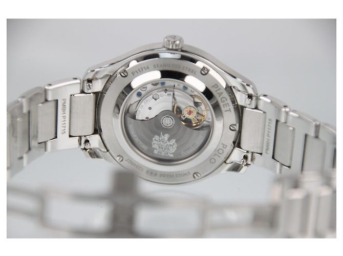 Piaget Polo Automatic 36mm Blue Dial Steel G0A46018 Argento - vista 9