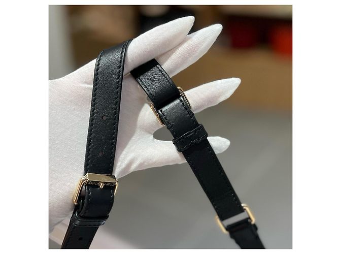 Chanel Borsa Cintura in Pelle Matelassé Nera Nero - vista 9