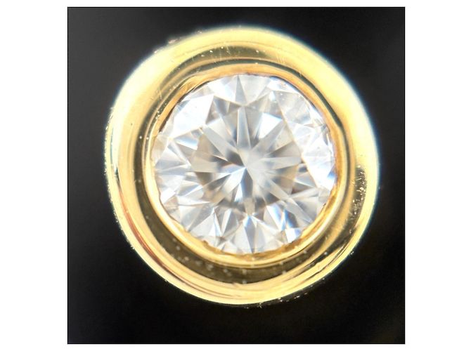 Orecchini a lobo Tiffany & Co. By the Yard in oro giallo e diamanti - vista 2