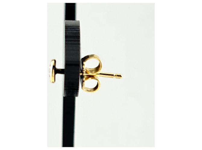 Orecchini a lobo Tiffany & Co. By the Yard in oro giallo e diamanti - vista 3
