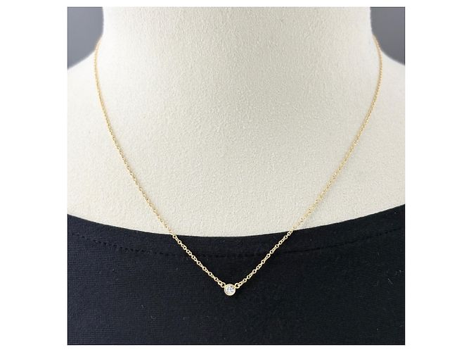 Collana con pendente Tiffany & Co. By the Yard in oro giallo - vista 4