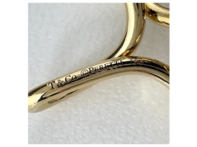 Collana con pendente Tiffany & Co. motivo croce in oro giallo - vista 5