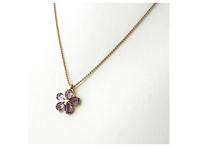 Collana con pendente Tiffany & Co. Garden Flower in oro rosa - vista 2