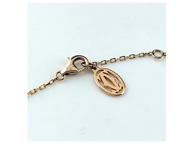 Bracciale Cartier d'Amour Zaffiro Rosa - vista 5