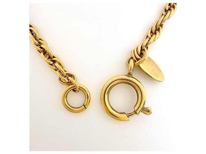 Collana Chanel placcata oro D'oro - vista 3