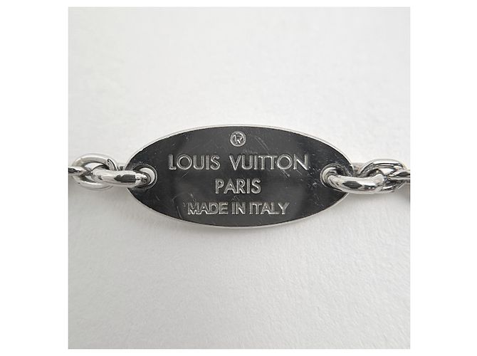 Bracciale Louis Vuitton Essential V Charm Argento - vista 4