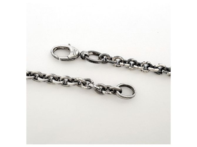 Gucci Halskette aus 925 Silber mit GG-Logo - Ansicht 3