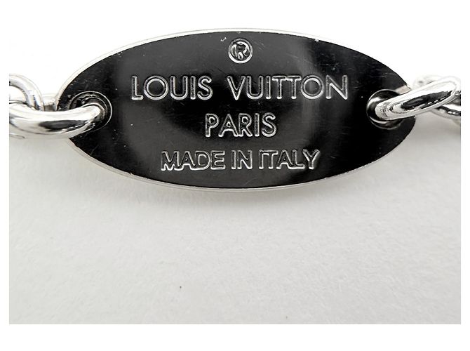 Collana Essential V Louis Vuitton Argento - vista 4