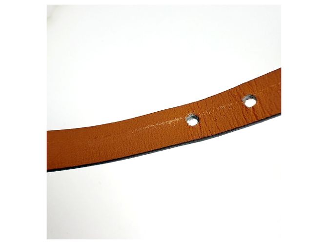 Hermès Bracciale Hermes Api 3 Charm Argento Arancione - vista 5