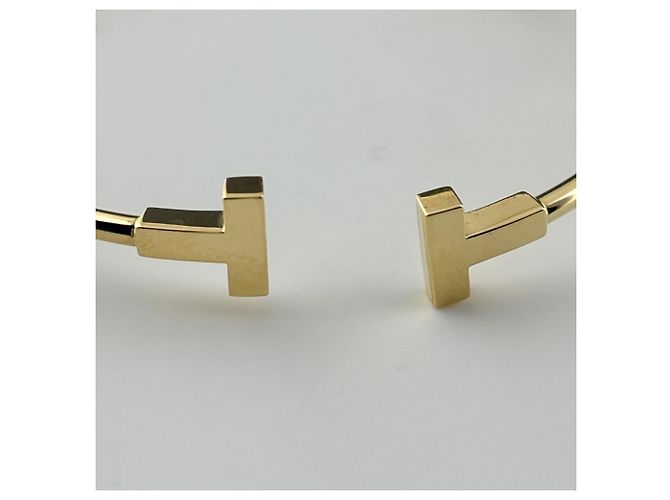 Pulsera rígida Tiffany & Co. de oro amarillo - vista 2