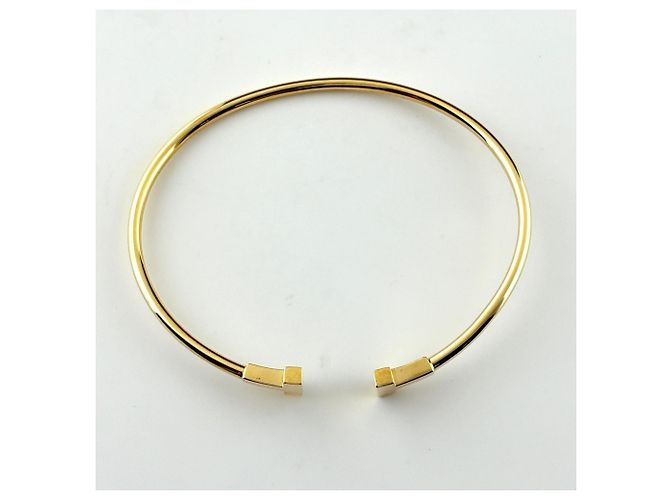 Pulsera rígida Tiffany & Co. de oro amarillo - vista 3