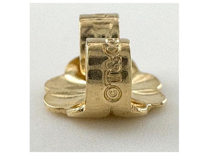 Pendientes de botón Tiffany & Co. en oro amarillo - vista 3