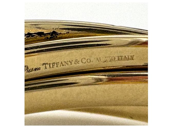 Pendientes de botón Tiffany & Co. en oro amarillo - vista 5