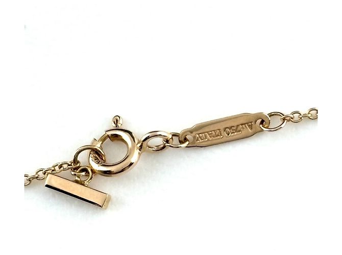 Tiffany & Co. Collana con Pendente T Smile Mini PG Pink Gold - vista 3