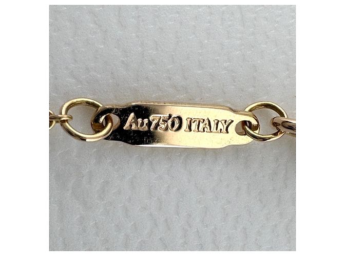 Tiffany & Co. Collana con Pendente T Smile Mini PG Pink Gold - vista 5