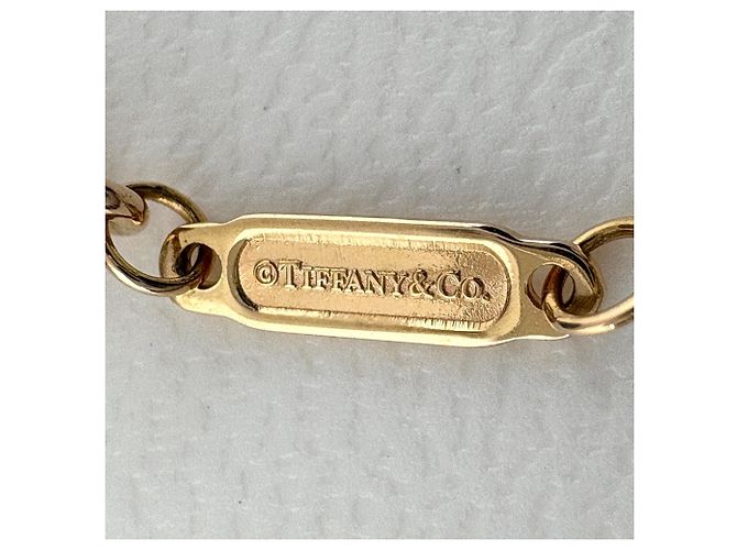 Tiffany & Co. Collana con Pendente T Smile Mini PG Pink Gold - vista 6