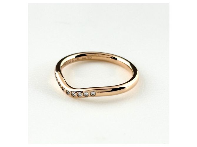 Anello Curved Band Tiffany & Co. Elsa Peretti - vista 2