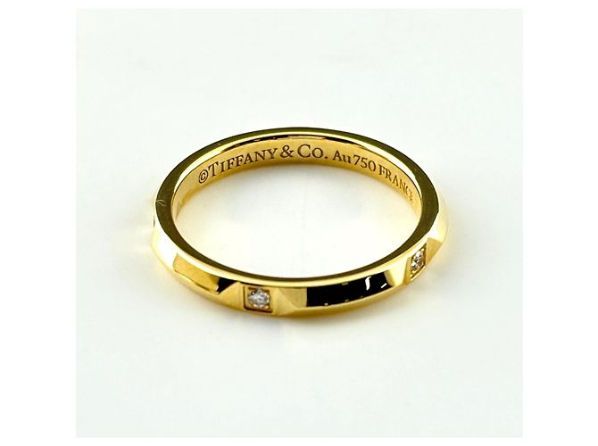 Anillo Tiffany & Co. True Band en oro amarillo - vista 2