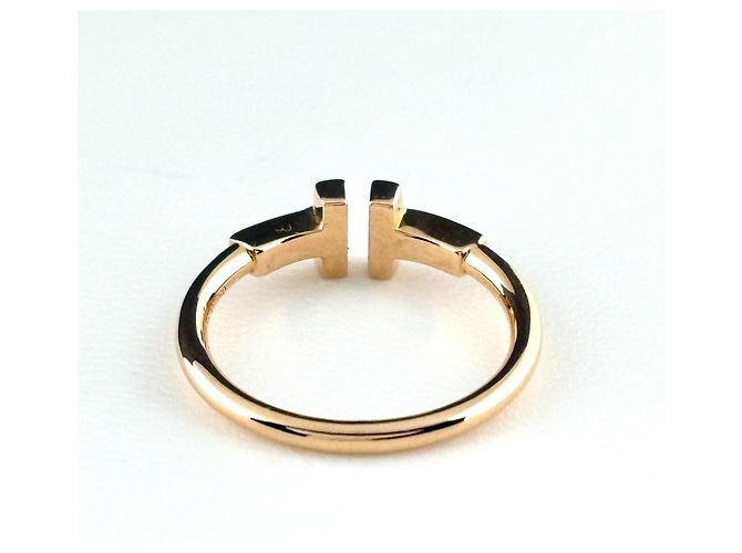 Tiffany T Anel Tiffany & Co. T Wire em ouro rosa - vista 3
