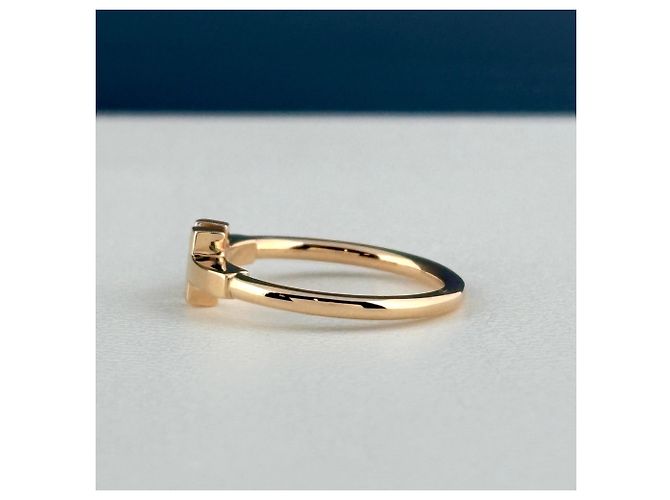 Tiffany T Anel Tiffany & Co. T Wire em ouro rosa - vista 4