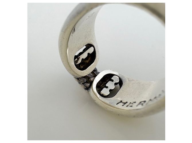 Hermès Chlorois Ring Silber - Ansicht 5