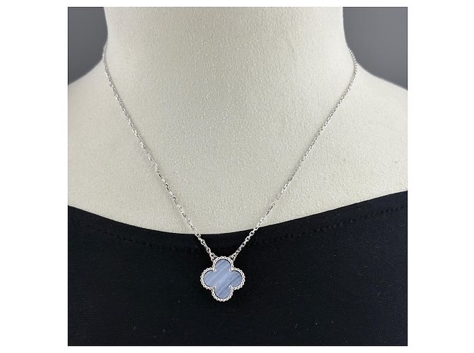 Van Cleef & Arpels Vintage Alhambra Anhänger Halskette - Ansicht 3