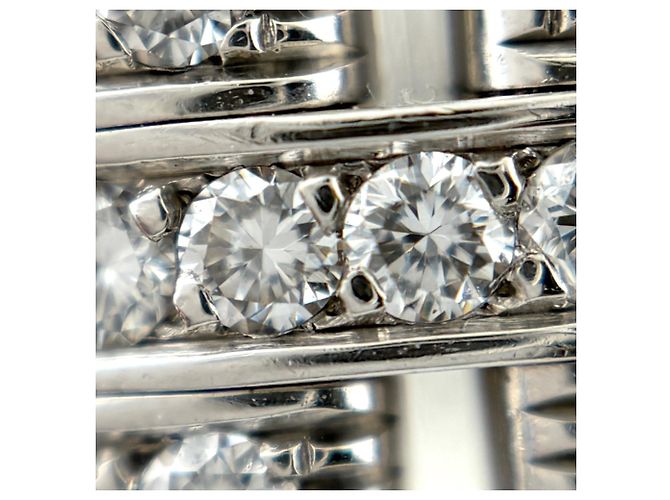 Anello Cartier Maillon Panthère mezzo diamante - vista 2