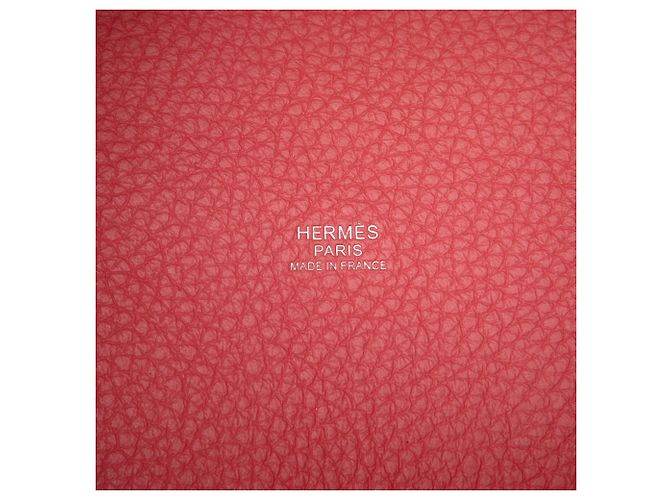 Hermès Picotin Lock 18 en cuero Clemence Rosa - vista 5