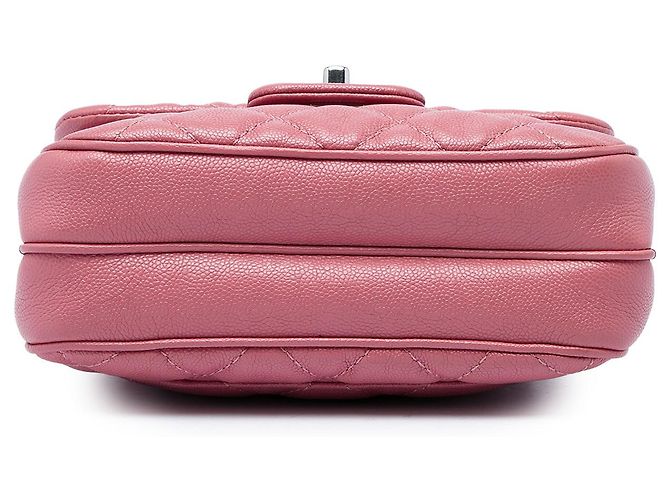 Chanel Pink Small Quilted Caviar Urban Companion Flap Rosa - vista 3