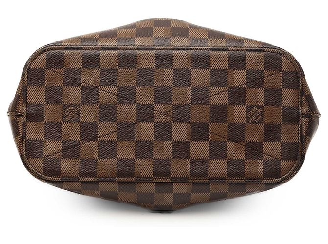 Louis Vuitton Brown Damier Ebene Siena PM Marrone - vista 3