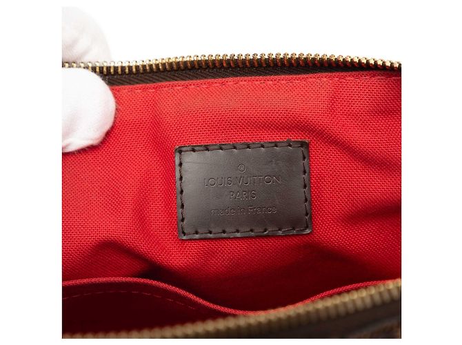 Louis Vuitton Brown Damier Ebene Siena PM Marrone - vista 5
