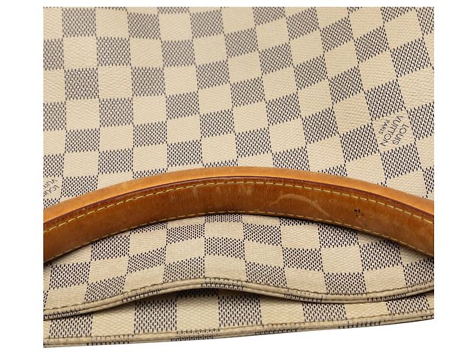 Louis Vuitton White Damier Azur Soffi Bianco - vista 6