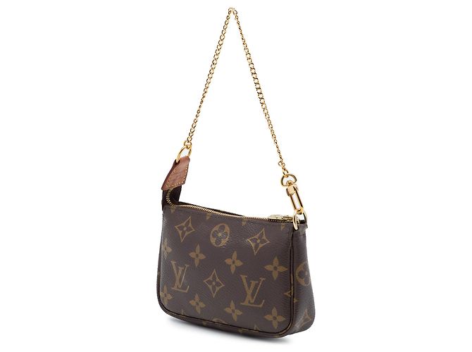 Louis Vuitton Brown Monogram Mini Pochette Accessoires Braun - Ansicht 2