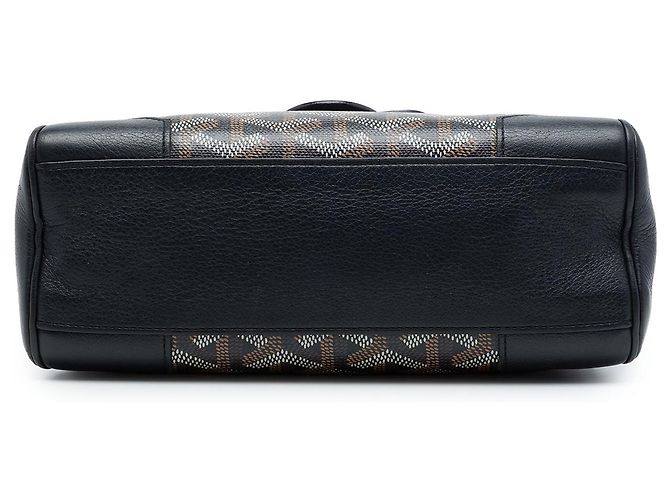 Goyard Black Mini Goyardine Saigon Souple Nero - vista 3