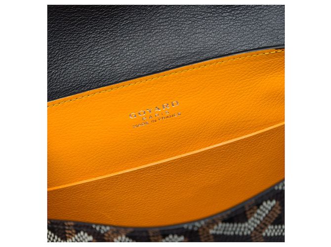 Goyard Black Mini Goyardine Saigon Souple Nero - vista 5