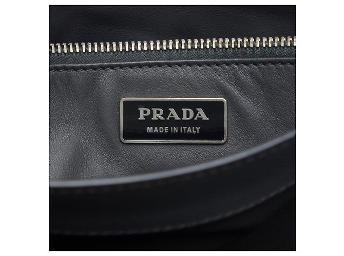 Portadocumenti Prada in Saffiano grigio Marrone Grigio antracite - vista 5