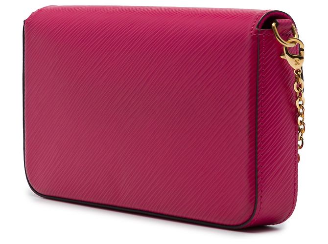 Louis Vuitton Pink Epi Pochette Felicie Patchwork Rosa - vista 2