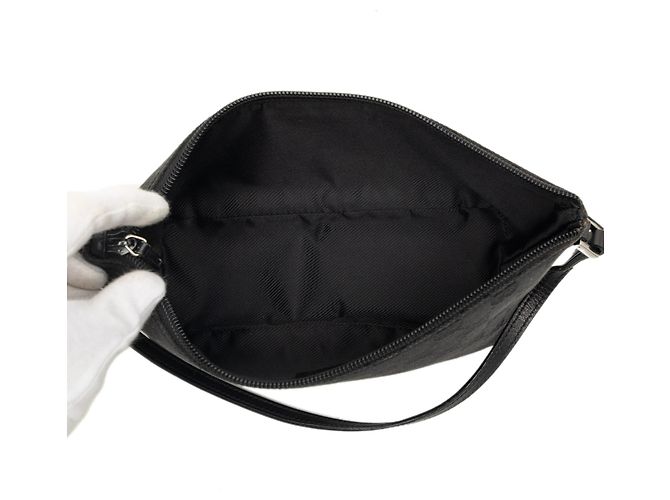 Gucci Black GG Canvas Boat Noir - vue 4