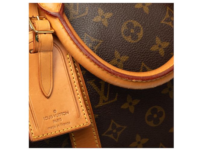 Louis Vuitton Brown Monogram Keepall 50 Marrone - vista 7