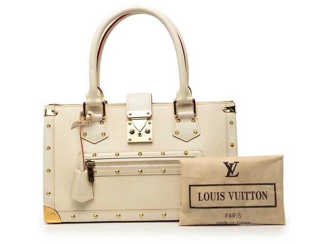 Louis Vuitton White Suhali Le Fabuleux Bianco - vista 7
