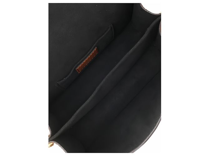 Louis Vuitton Brown Monogram Reverse Mini Dauphine Marrone - vista 4