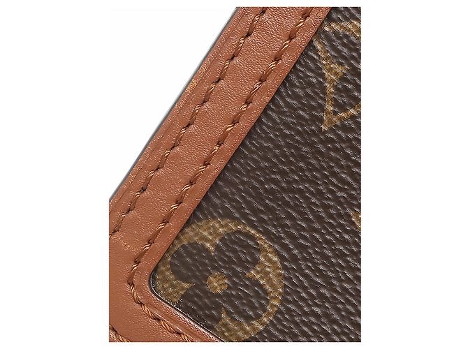 Louis Vuitton Brown Monogram Reverse Mini Dauphine Marrone - vista 9